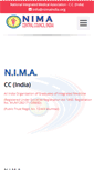 Mobile Screenshot of nimaindia.org